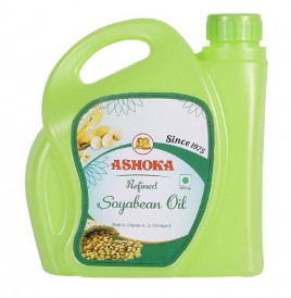 Ashoka Refined Soyabean Oil   Can  2 litre